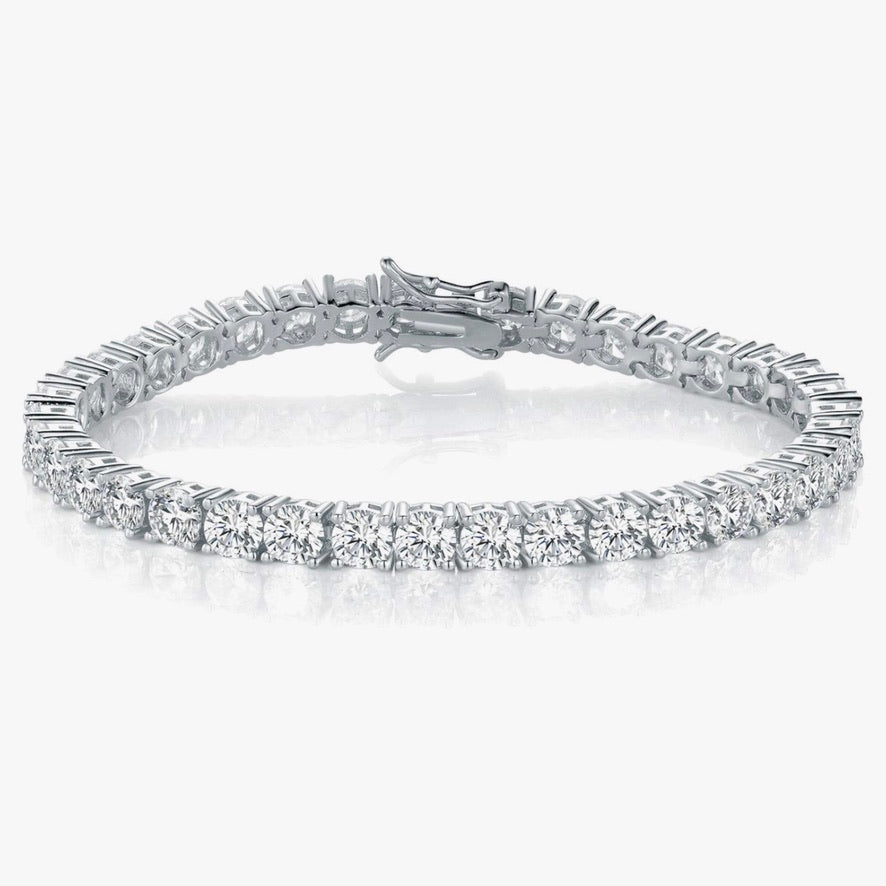 A Girl's Best Friend Tennis Bracelet