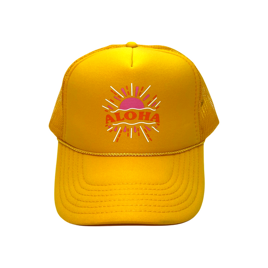 ALOHA Trucker Hat