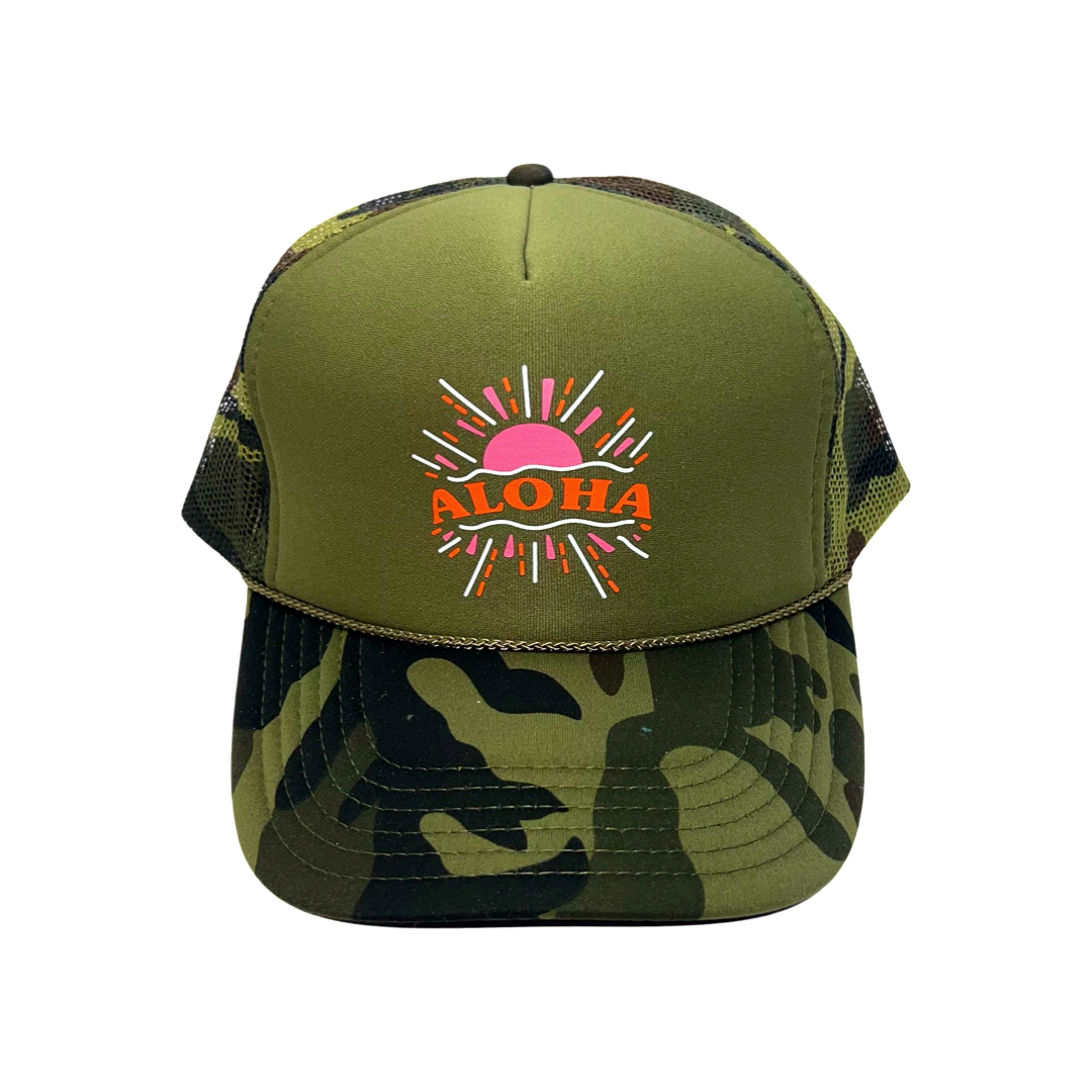 ALOHA Trucker Hat