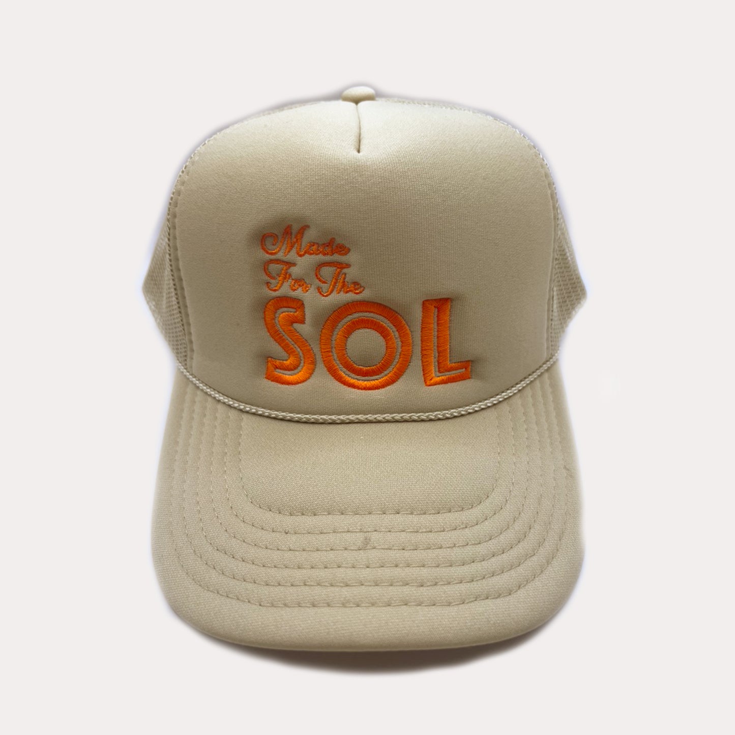 Made For The SOL- COLOR ORANGE YOU PRETTY Embroidered Hat