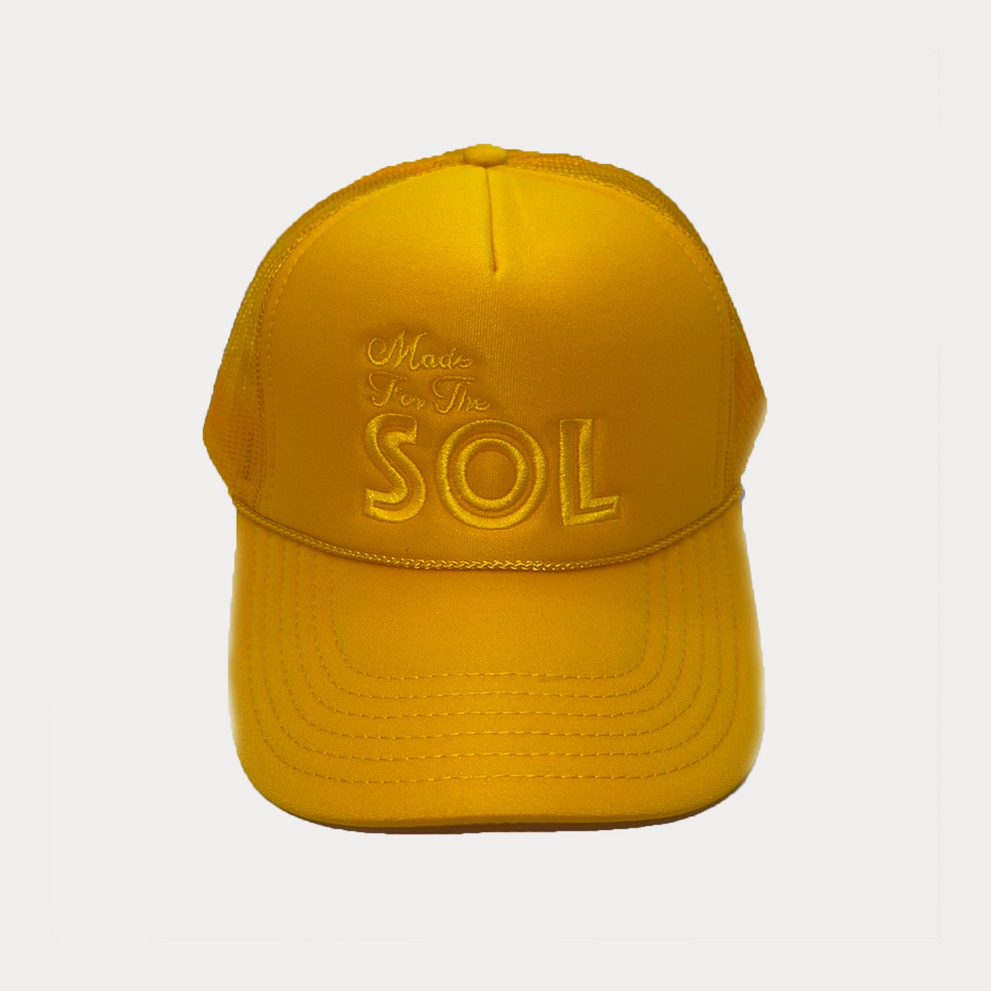 Made For The SOL - COLOR GOLDEN Embroidered Hat