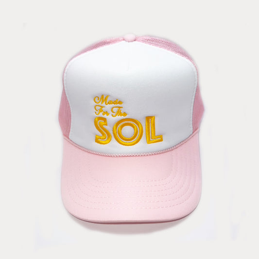 Made For The SOL - COLOR GOLDEN Embroidered Hat