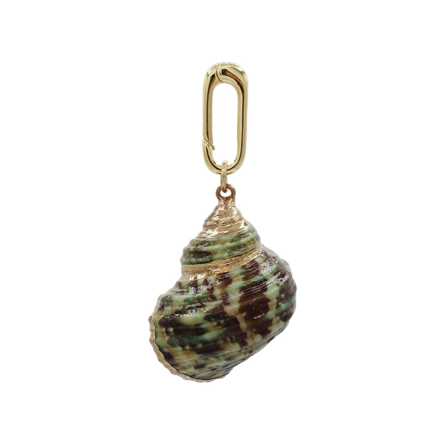 Spiral Shell Charm-Size Small