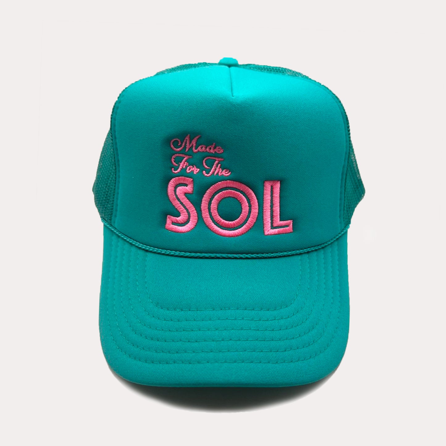 Made For The SOL - COLOR PINK PARTY Embroidered Hat (Copy)