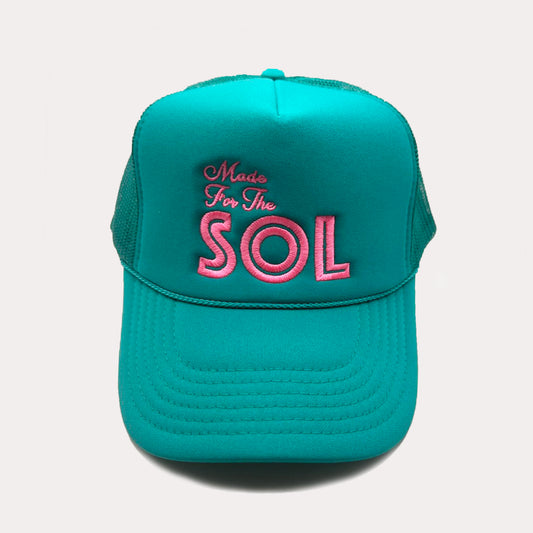 Made For The SOL - COLOR PINK PARTY Embroidered Hat