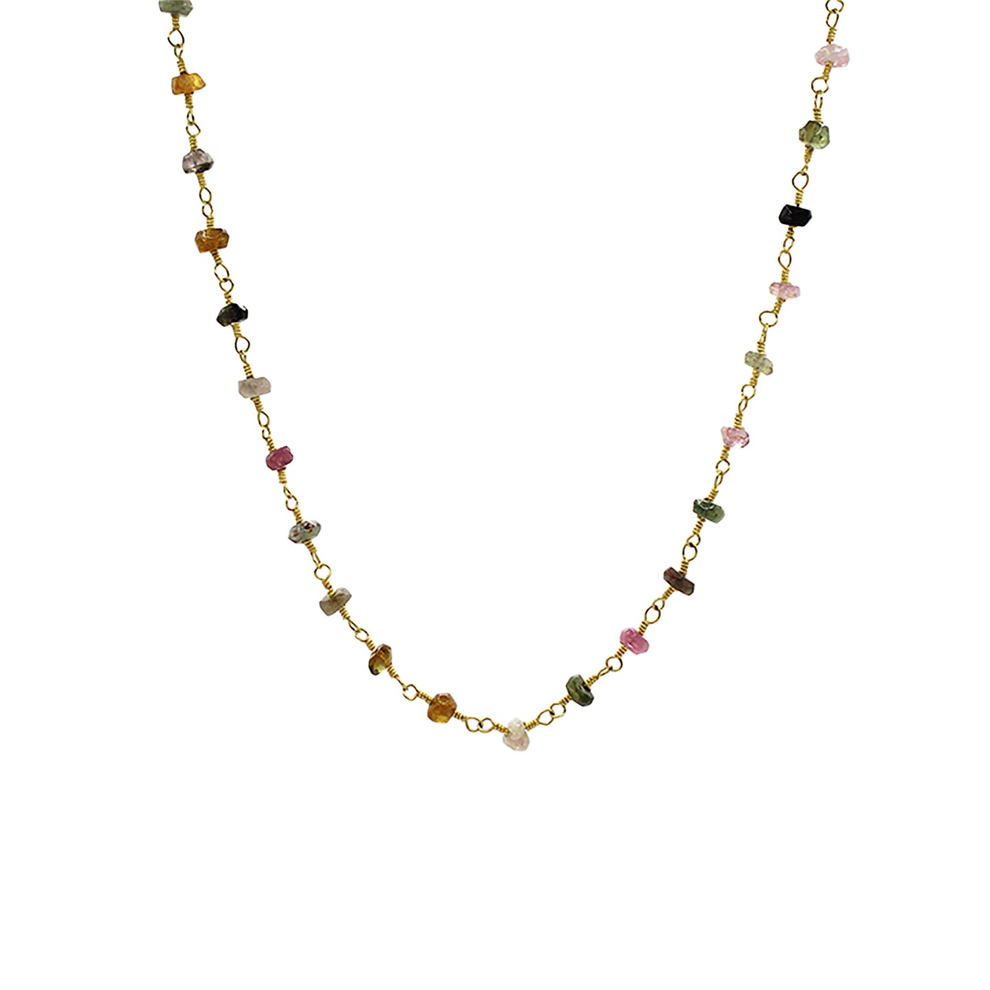 Gem Treasure Mini Heart Necklace