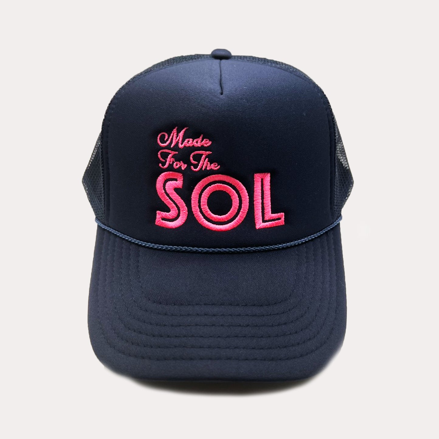 Made For The SOL - COLOR PINK PARTY Embroidered Hat