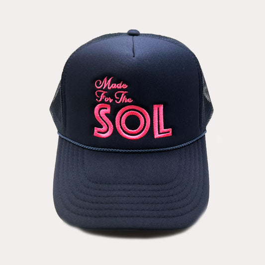 Made For The SOL - COLOR PINK PARTY Embroidered Hat (Copy)