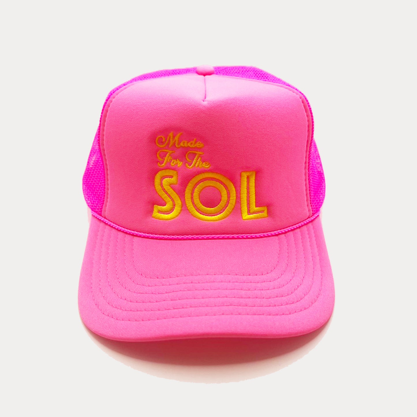 Made For The SOL- COLOR STAR BURST Embroidered Hat