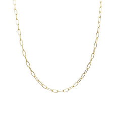 Small Paperclip Chain Necklace
