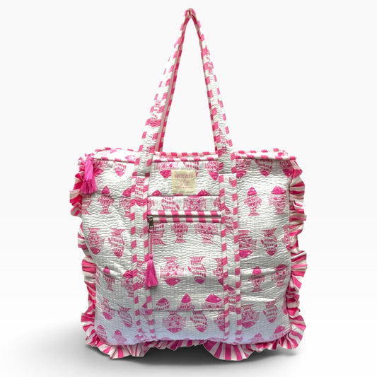 Ruffle Tote