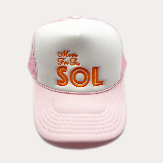 Made For The SOL- COLOR ORANGE YOU PRETTY Embroidered Hat