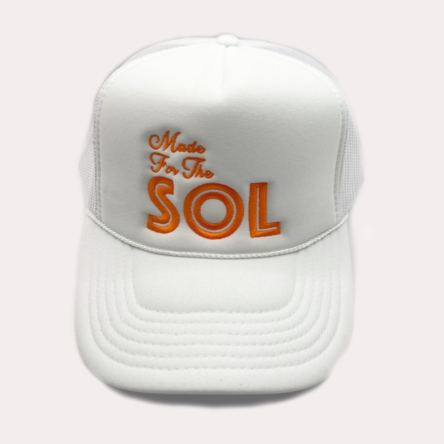 Made For The SOL- COLOR ORANGE YOU PRETTY Embroidered Hat