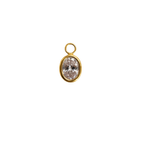 Mini Oval Golden Nugget - Natural